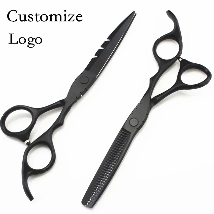 Набор ножниц для стрижки волос 440c 6 дюймов 5 дюйма|barber scissors|hairdressing scissorshair scissors |