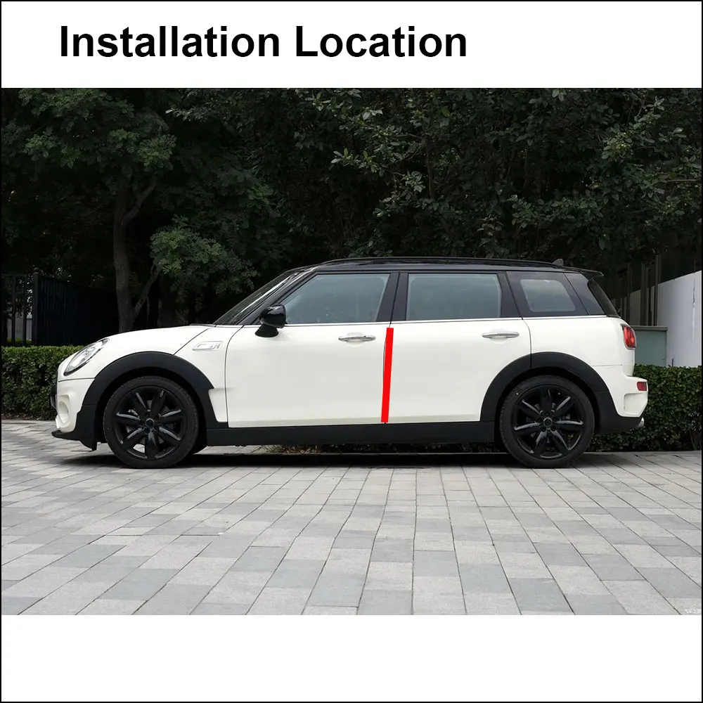 1 пара 0 8 м Автомобильная дверь B столб резиновая уплотнительная лента для VW Golf 4 5 6