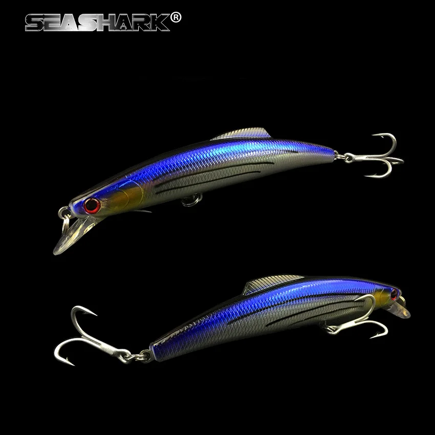 Minnow Fishing Lure Hard Plastic 1PCS 96g/20cm Big Crankbait Artificial Bait Peche Bass Trolling Pike Carp lures Accessories | Спорт и