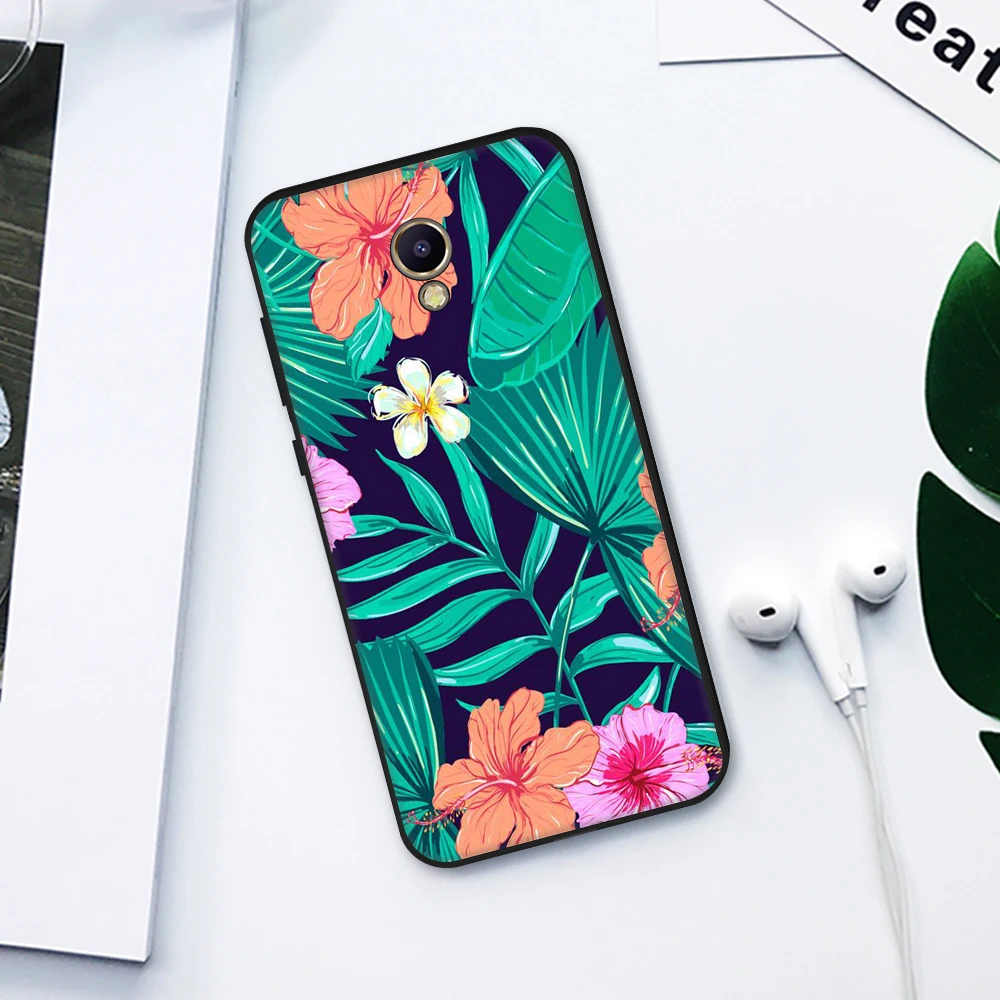 07 Чехол с рисунком ананаса GerTong для Meizu M6 M5 Note, чехол для телефона Meizu M6 M5S M5C 5S 5C, мягкий силиконовый чехол из ТПУ - Цвет: 07