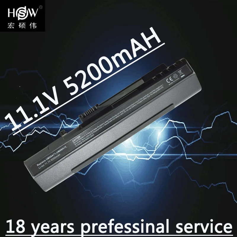 Аккумулятор HSW для Acer Aspire One A110 A150 D210 D150 D250 ZG5 UM08A31 UM08A32 UM08A51 UM08A52 UM08A71 UM08A72 UM08A73 |
