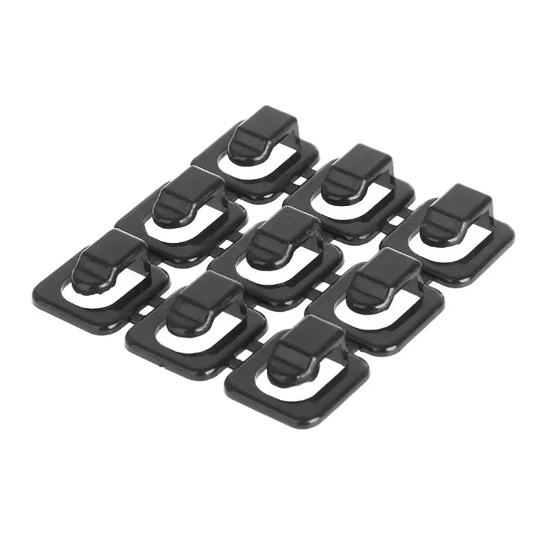 18 шт. самоклеющиеся провода галстук кабель Крепление Зажим Автомобильный USB