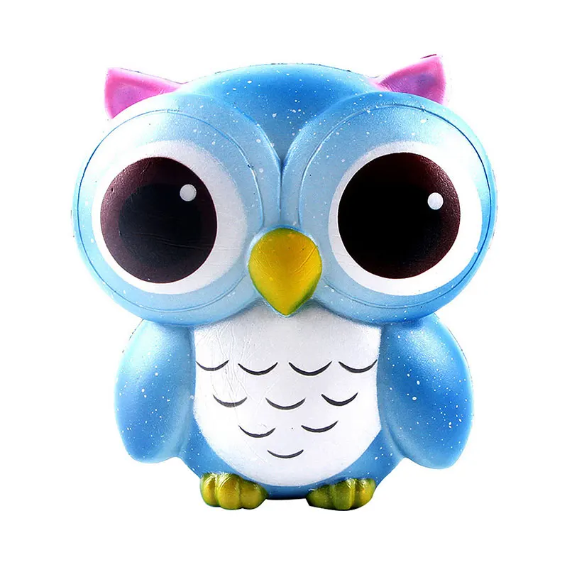 

Squishy Antistress New Jumbo Cute Owl Slowly Rising Healing Fun Decompression Squeeze Toy Stress Relief Kawaii kids Adult Toy