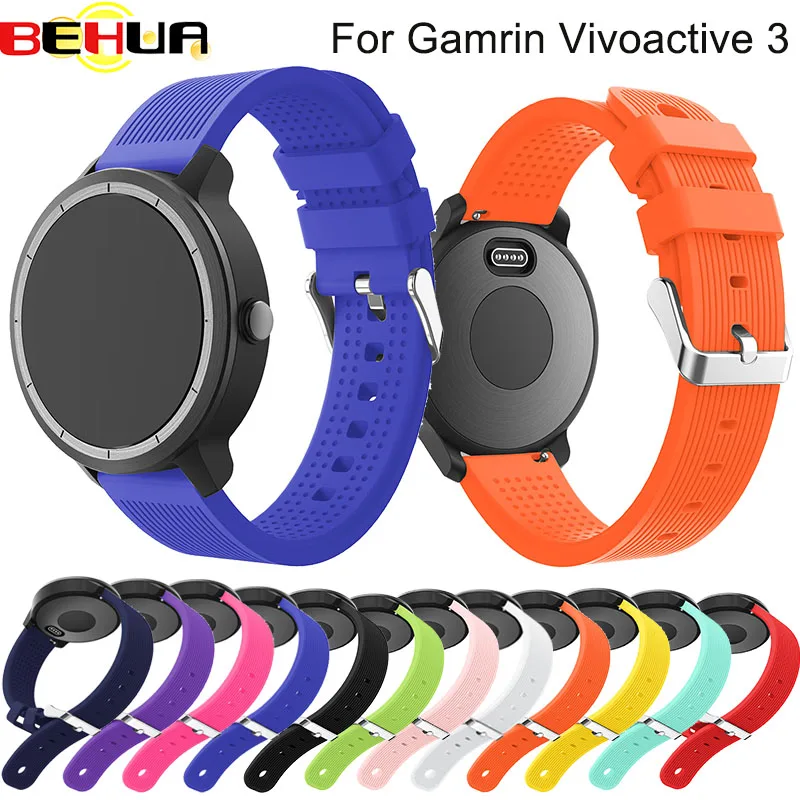 Браслет для Garmin vivoactive3 vivomove HR цветной сменный ремешок умных часов Vivoactive 3 на
