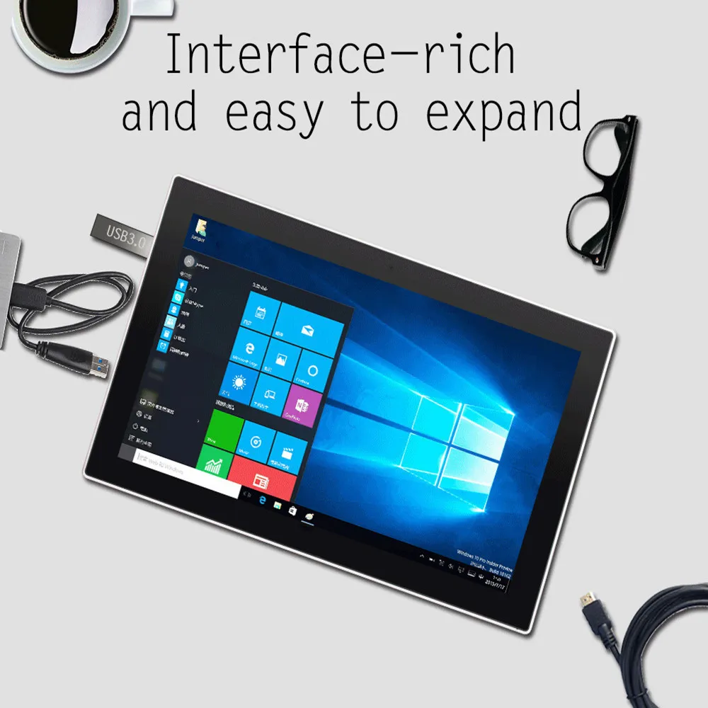 Jumper Ezpad 7 s планшетный ПК 10 8 дюймов Intel Cherry Trail Z8350 четырехъядерный процессор 1 44-1 92