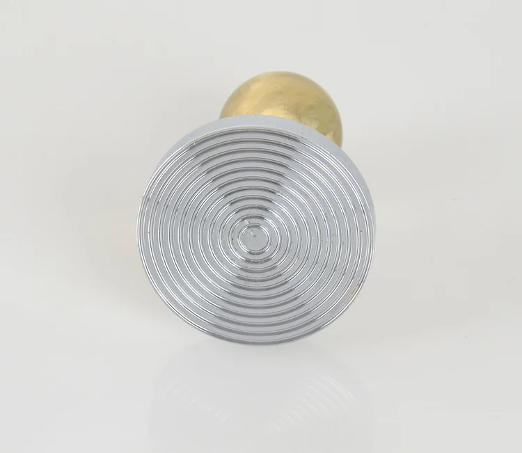 

Kitchen Dining bar Coffeeware Accessories stainless steel golden Italian ripple coffee tamper