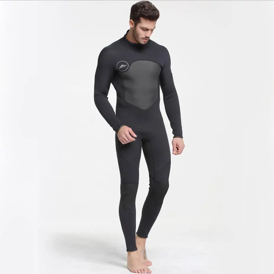 

winter warm Scuba Diving Wetsuit Men 3mm Diving Suit Neoprene Swimming Wetsuit Surf Triathlon Wet Swimsuit Full Bodysuit 326