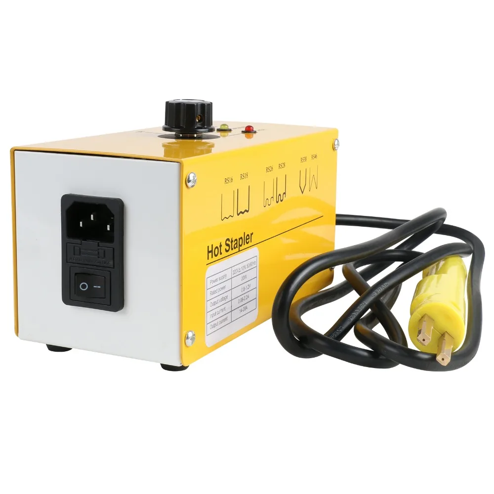 Горячий комплект степлера сварщик сварочный аппарат 220V 110V AC с 600 шт скобы для