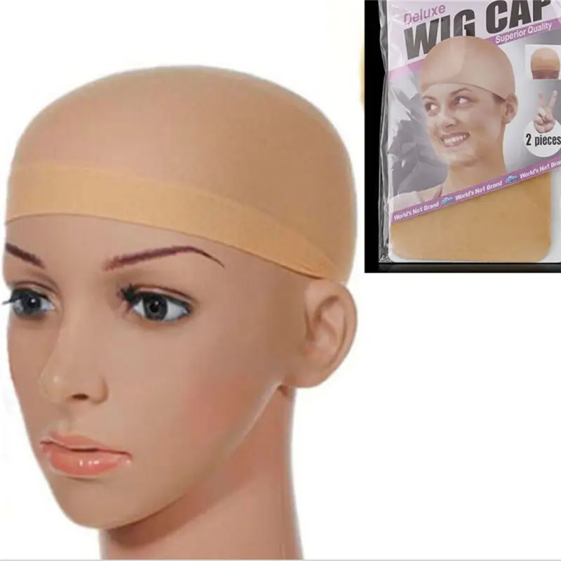 2 шт./лот бежевые аксессуары для укладки растягивающаяся эластичная сетка волос