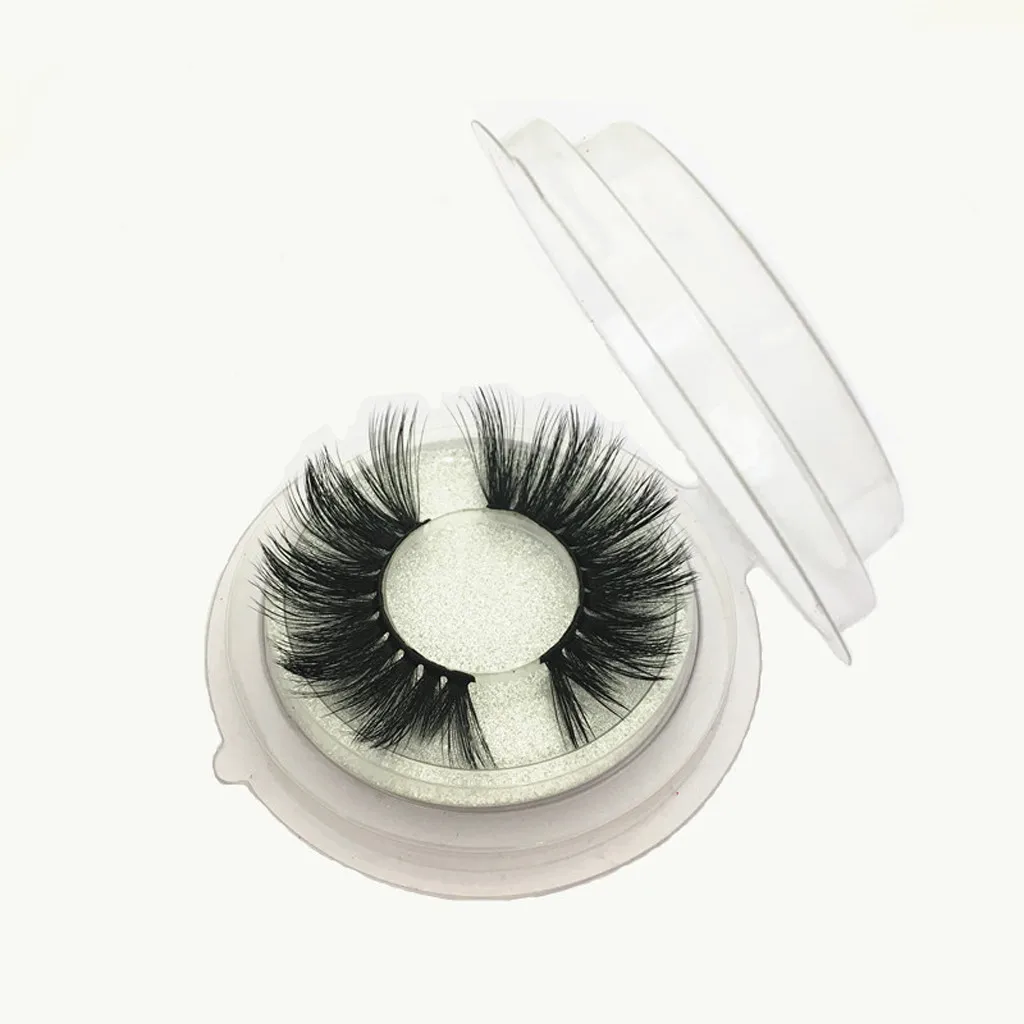 Ресницы 3D норковые ресницы Роскошные ручной работы среднего объема безжалостные