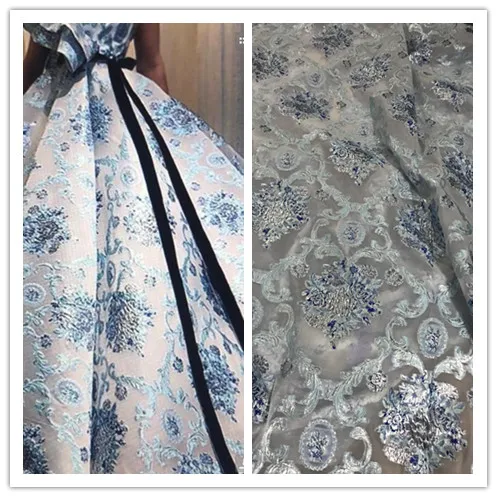 

fashion french net lace fabric with flower nice and unique SYJ-7284 african tulle lace fabric for party dress
