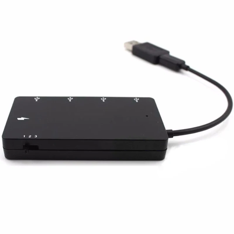 Новый Micro USB OTG 4 портовый концентратор питания зарядный адаптер кабель для Samsung