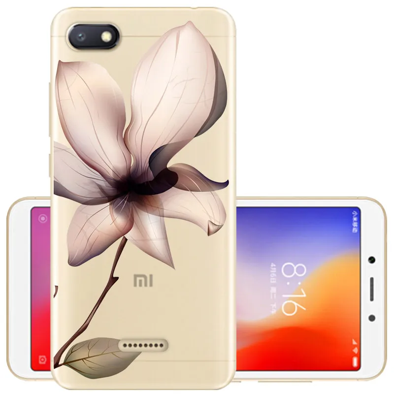 39 Силиконовый чехол для Xiaomi Redmi 6A 5,4", милый чехол из ТПУ для Xiaomi redmi 6 redmi6a redmi 6 pro, чехол, чехол, бампер для телефона - Цвет: 39
