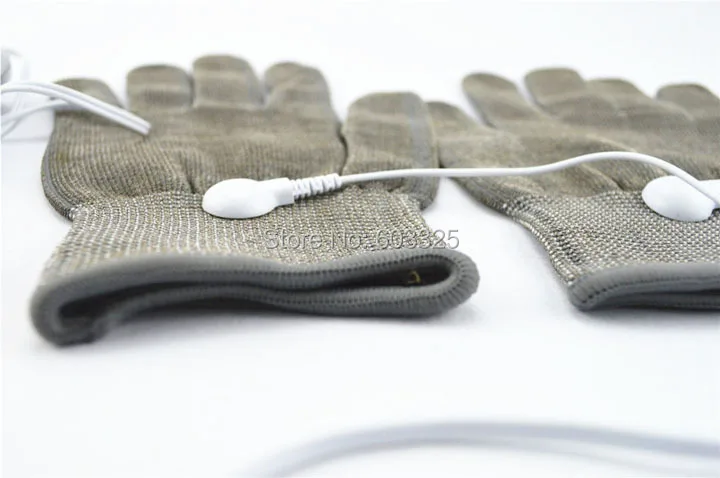 Hand Pain Relief Massager Therapy Massage Electric Digital With Fiber Electrode Gloves | Красота и здоровье