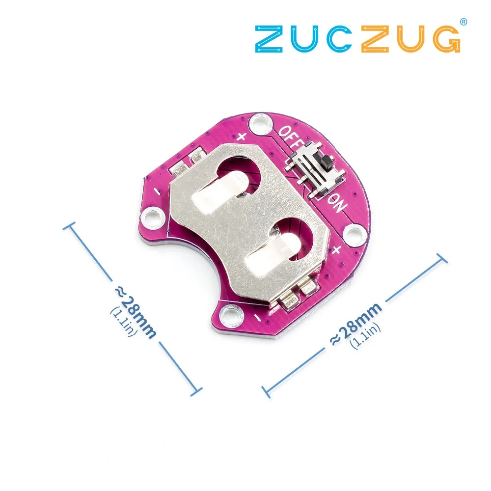 Держатель батареи для монет CR2032 модуль крепления arduino DIY KIT|Интегральные схемы| |