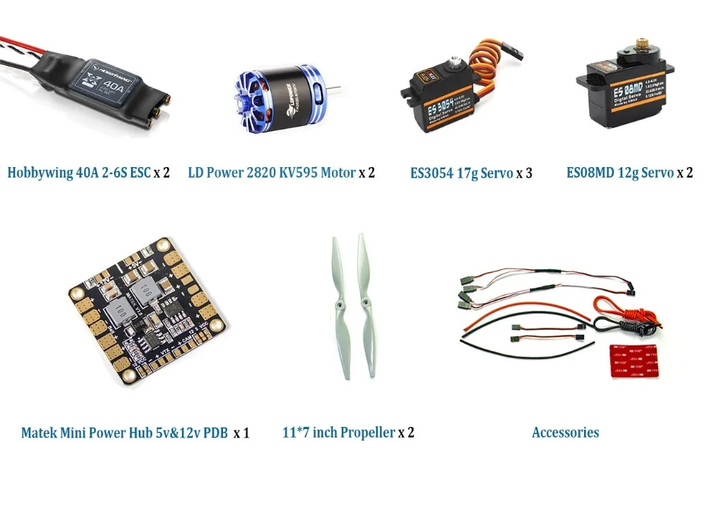 

Sport Power Combo for MFD Crosswind 1900mm FPV Plane