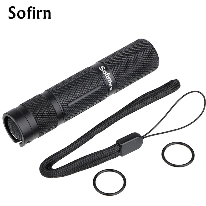 Sofirn SF10 портативный светодиодный фонарик 14500 Мини вспышка AA EDC карманный фонарь Cree