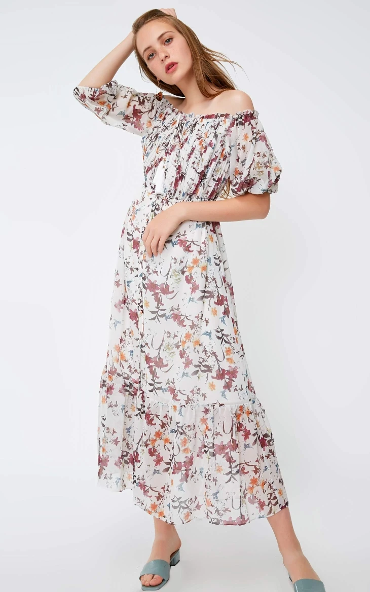 Платье с цветочным принтом Vero Moda | 31836Z515