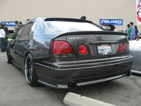 Для LEXUS GS300 GS430 S160 (1998-2004) JPA Стиль FRP стекло волокно передняя/задняя под спойлером