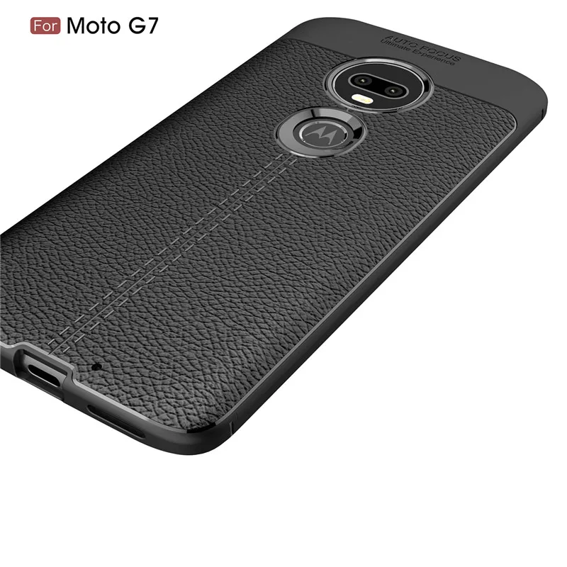 Чехол G 7 для Motorola MOTO G7 задняя крышка из ТПУ тонкий мягкий защитный чехол смартфона