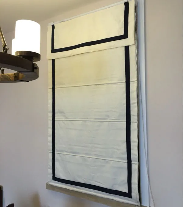 Лидер продаж роскошные шторы в европейском стиле из хлопка и льна римские жалюзи