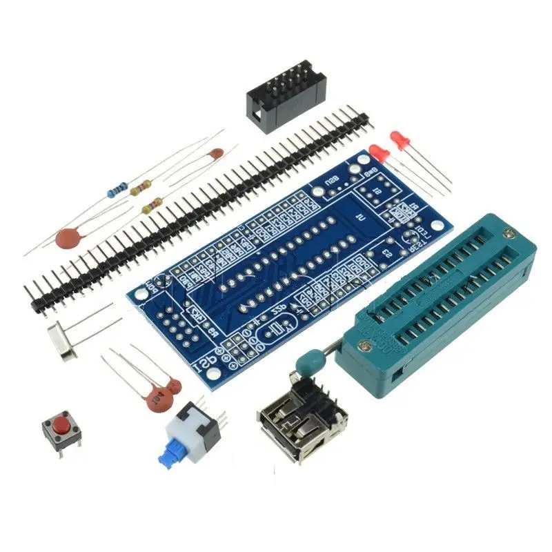 Плата разработки ATmega8 ATmega48 ATMEGA88 AVR (без чипа) новинка|avr board|avr development boardavr board |