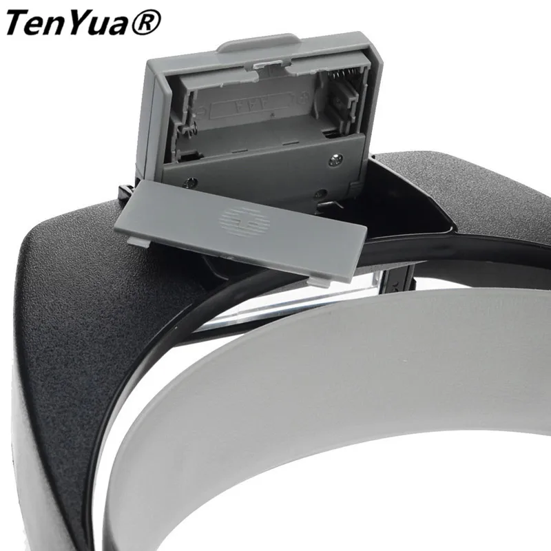 Увеличительное стекло TenYua 1.5X 3X 6.5X 8X для ремонта глаз Лупа со светодиодной