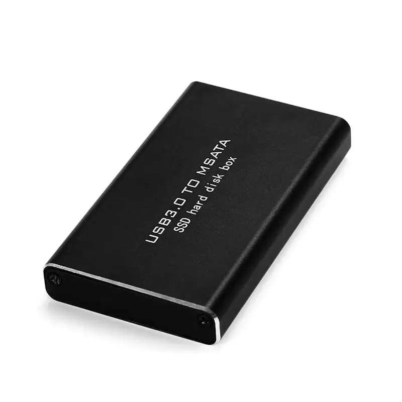Корпус для жесткого диска Msata к адаптеру USB 3 0 SSD жесткий диск HDD коробка funda disco duro HD