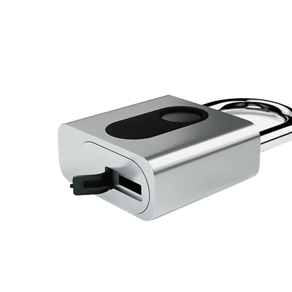 USB Перезаряжаемый смарт замок без ключа с защитой от отпечатков пальцев IP66