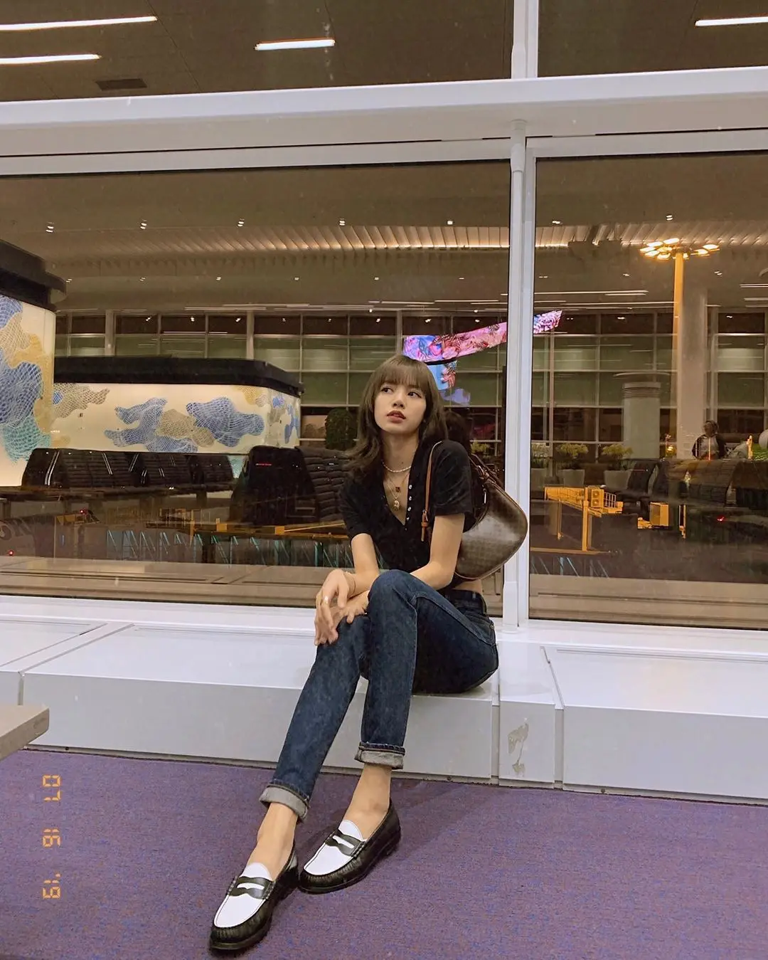 Тонкие футболки kpop в Корейском стиле знаменитостей футболка с коротким рукавом и