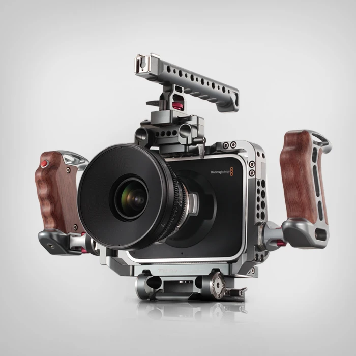 Tilta BMCC клетка es-t07 для blackmagic Кино Камера плеча Рог 15 мм опорная плита оптовая