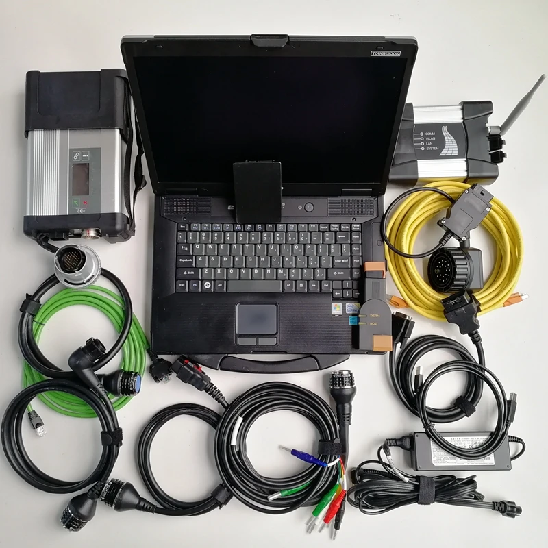 

MB Star C5 and Wifi Icom Next with Expert Mode and Latest Software in 1TB SSD and CF-52 4G for Auto Diagnosis tool