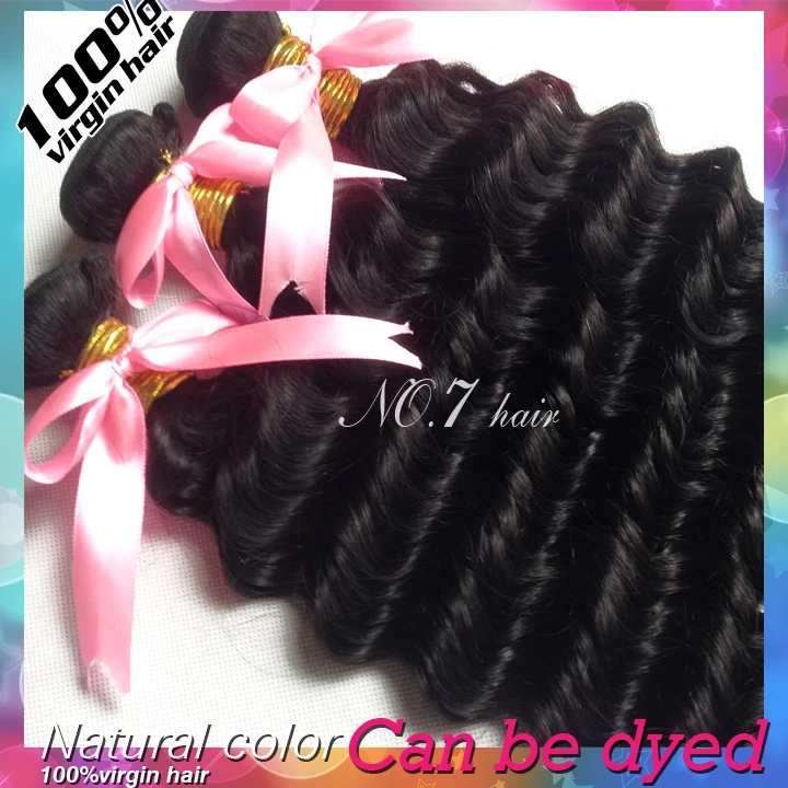 Бразильский виргинский реми волосы глубокая волна человеческие пучок