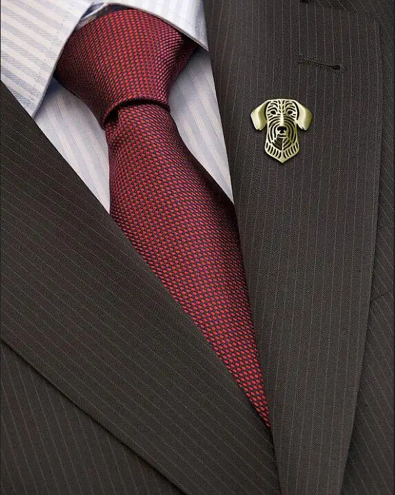 

Wholesale Wire Haired Dachshund Brooch Female/Male Gift Jewelry Brooch--12pcs/Lot