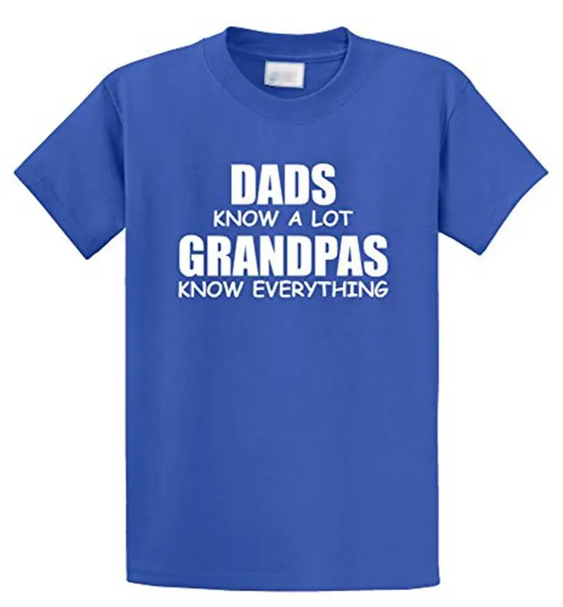 Создать свой собственный футболка Дизайн мужские короткие папы знают много