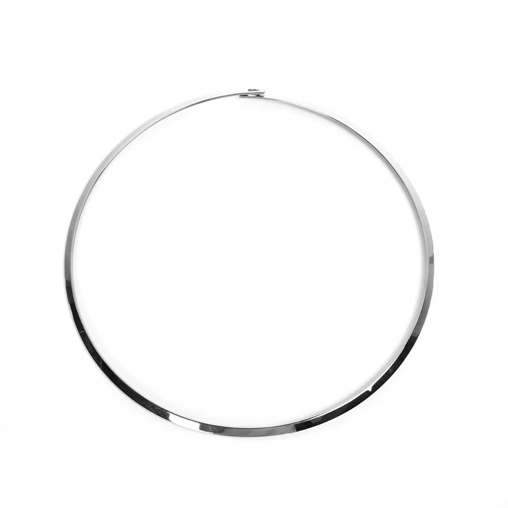 Ожерелье DoreenBeads 304 из проволоки нержавеющей стали длина 45 5 см (17 7/8 дюйма) 1 шт.|torque