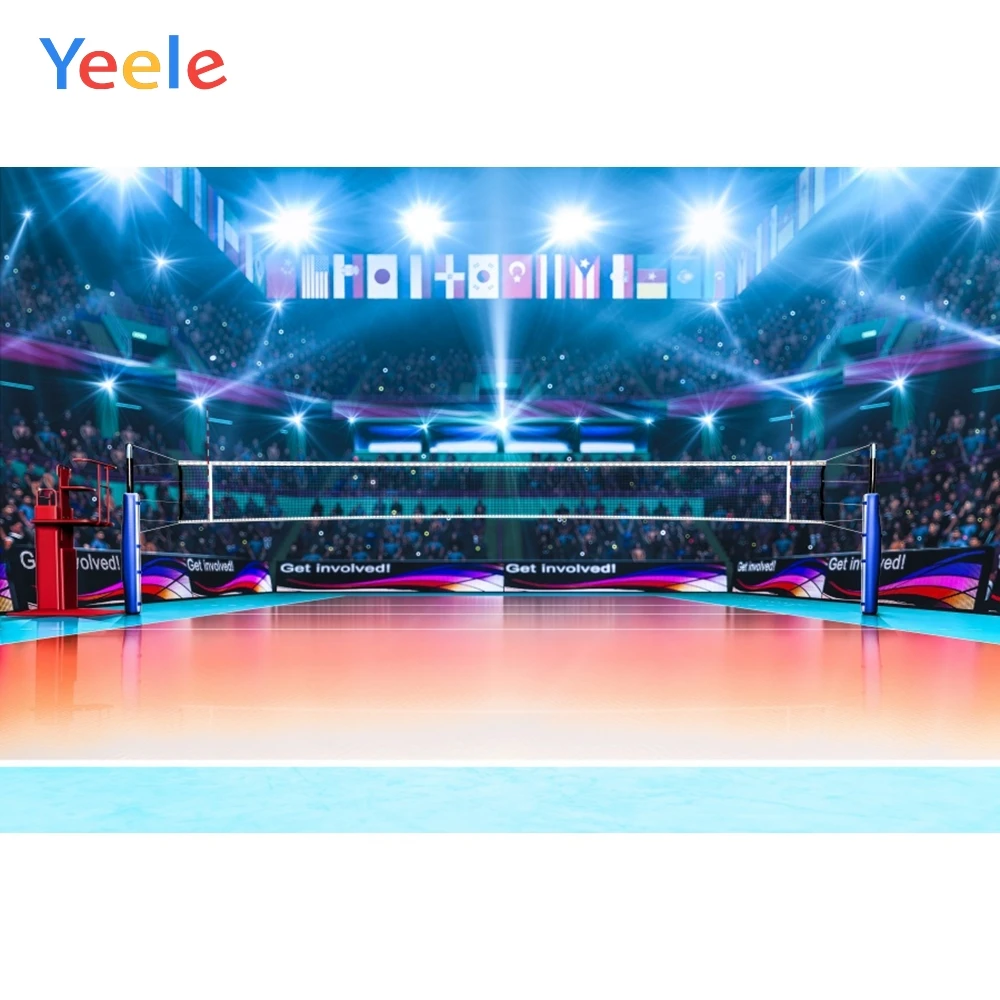 Yeele Настольный спортивный светильник Bokeh Stadium детский фон для фотосъемки