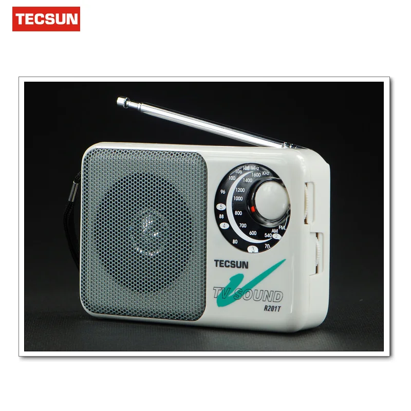 Оригинальный Tecsun R 201T портативный AM FM радио Высокая чувствительность Карманный