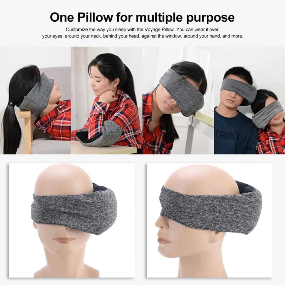 Многоцелевая дорожная маска для сна подушка и глаз Автомобильная сна|travel sleep