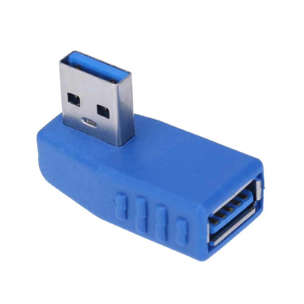 90 градусов USB 3 0 адаптер Папа мама 480 Мбит/с l образный левый и правый USB3.0 M/F