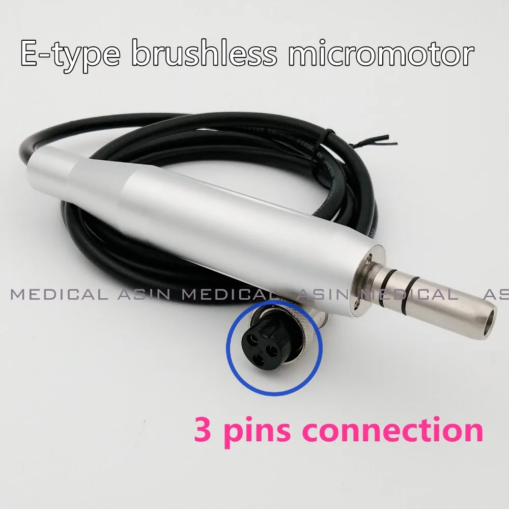 

NEW E-type 50,000 RPM Non-Carbon Brushless Micromotor Polishing handpiece dental micro motor handpiece for AS-M05