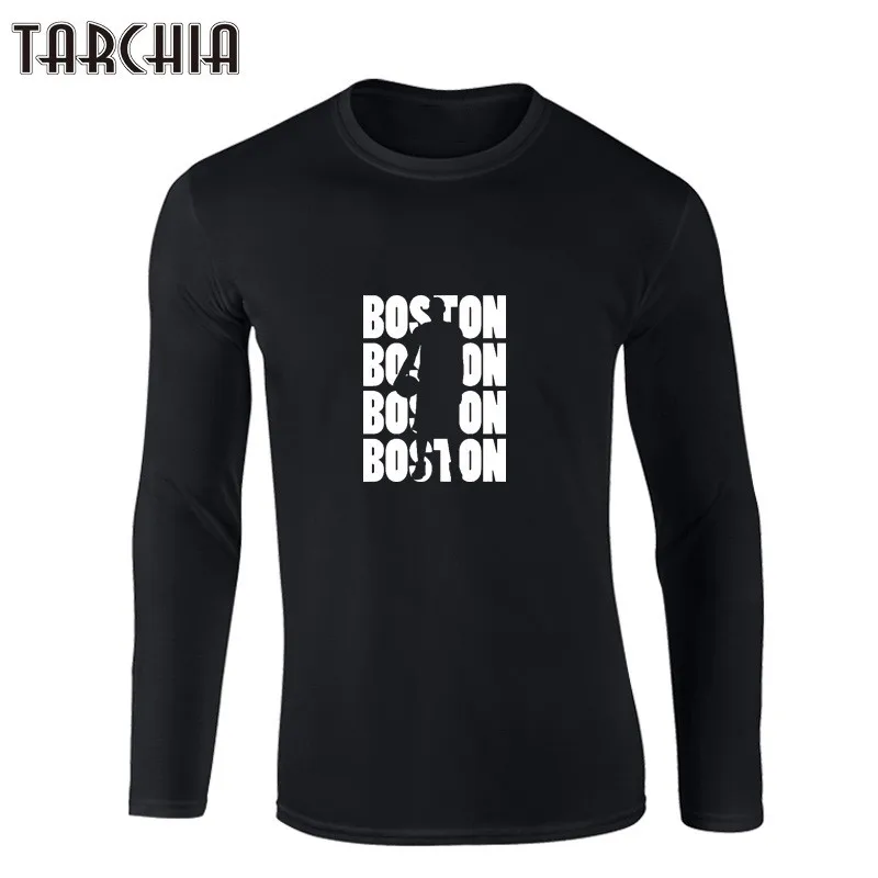 TARCHIA для мужчин футболка 2021 лето! Модное платье с О-образным вырезом длинным