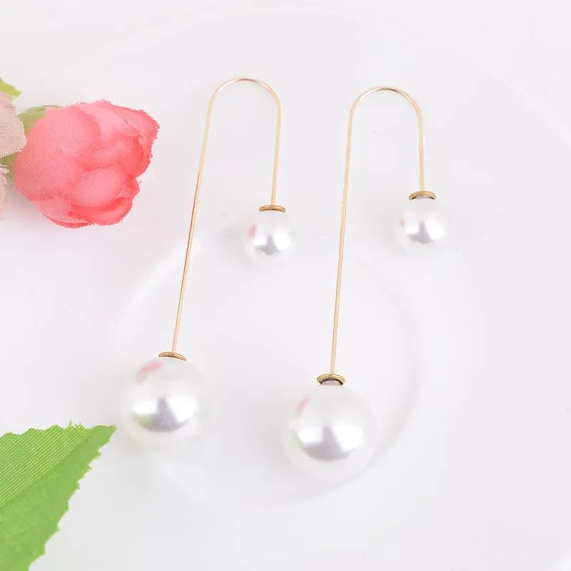 Женские Висячие серьги PINKSEE корейские длинные подарочные украшения для ушей с