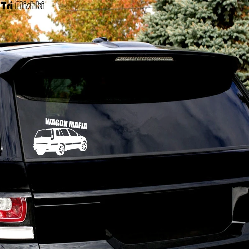 Tri Mishki HZX535 14x20 см wagon mafia наклейки на авто виниловые мотоцикл акссесуары