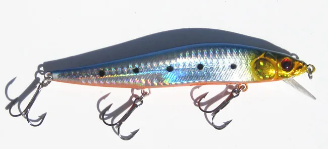 1 шт./лот 14 см 23 7 г рыболовная приманка жесткая в форме гольяна с 3 рыболовными