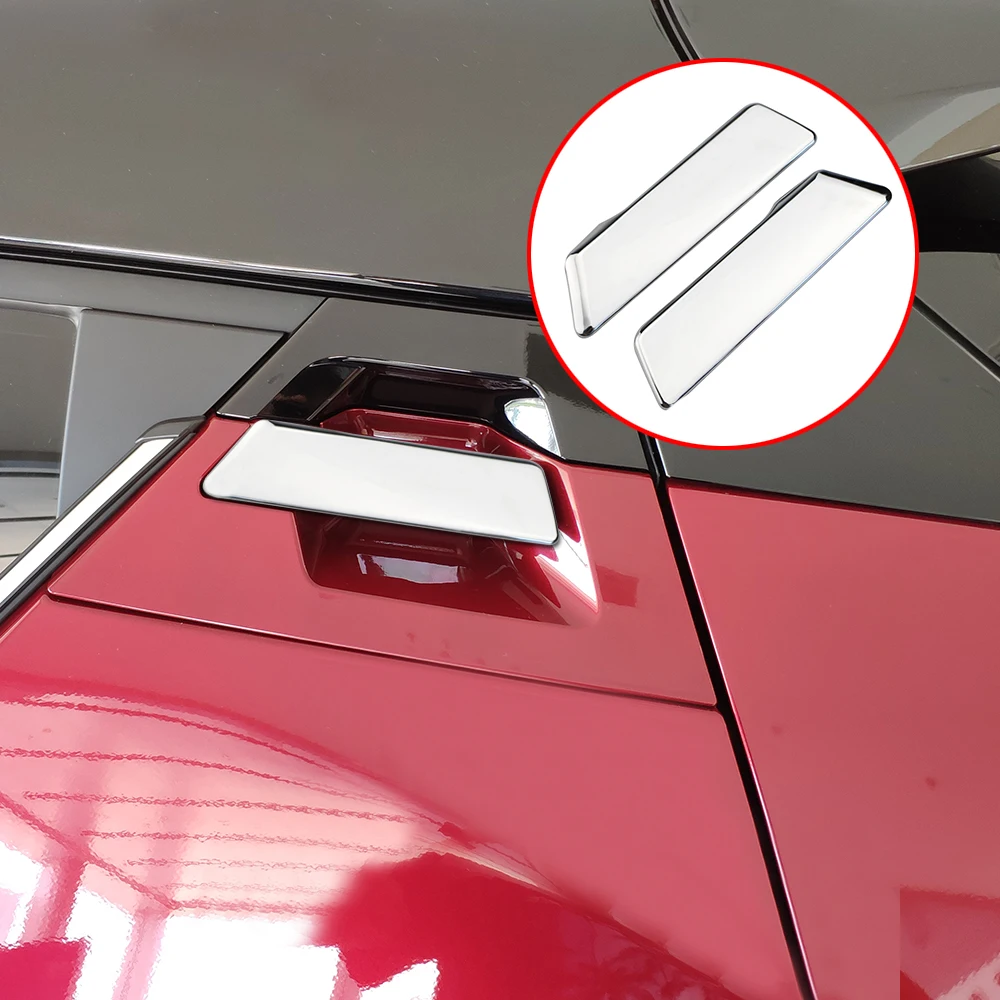 

Jameo Auto Car Styling Rear Door Handle Protection Trim Cover Doors Handle Sticker for Toyota C-hr CHR 2016 - 2018 Accessories
