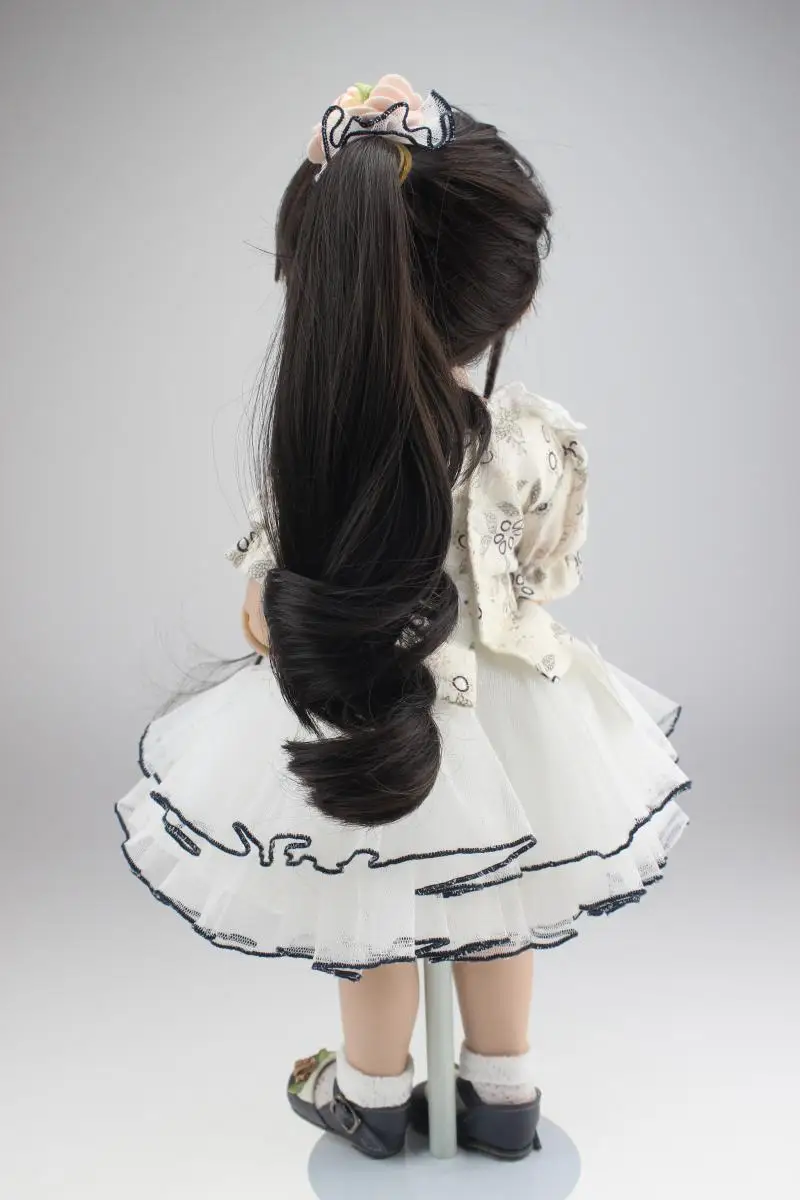 18 дюймов шарнирная Кукла SD/BJD Baby Reborn куклы игрушки 45 см сокрушительный SD силиконовые детские куклы для девочек конфетти поп