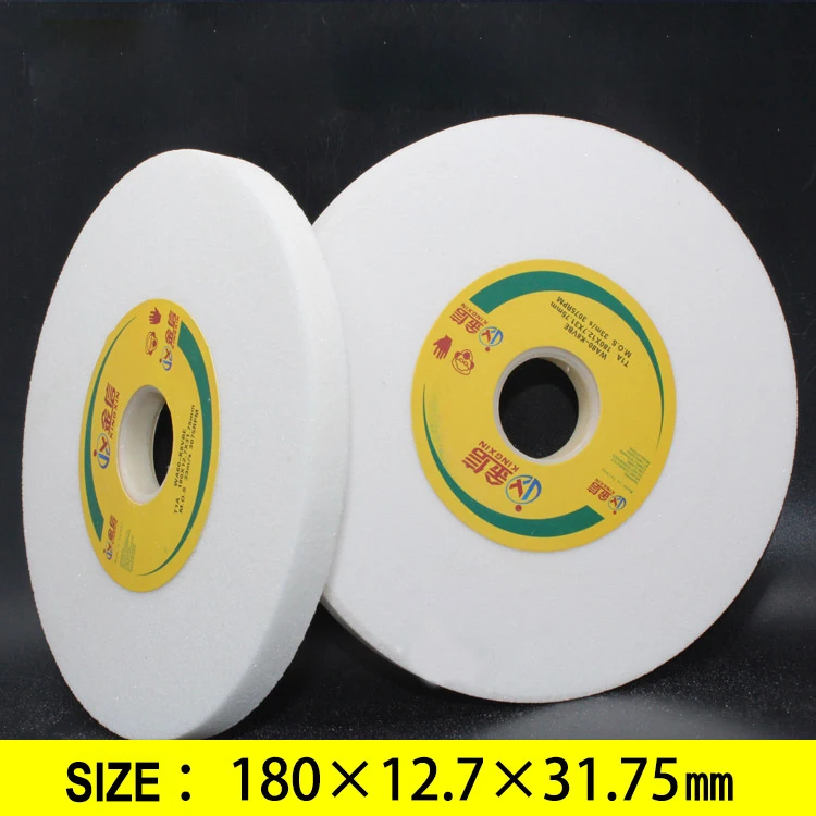 Белый шлифовальный круг для поверхностного шлифовального станка M618 белый Alundum