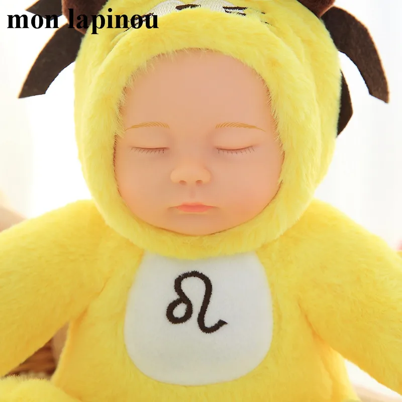 Kawaii куклы младенцы reborn двенадцать созвездий Bjd bebe кукла tuffed Дети Плюшевые игрушки