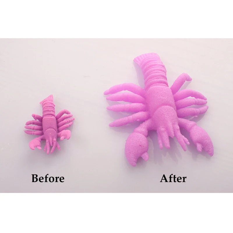 10 шт. растущие в воде набухшие морские твари различные виды смешанные